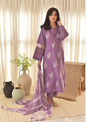 Embroidered 3pcs dress