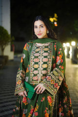 kareena - Heavy Embroidered Silk 3 Pc Suit