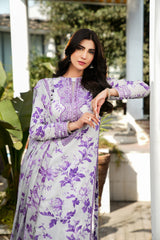 Embroidered 3pcs dress